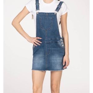Vanilla beans overall skirt